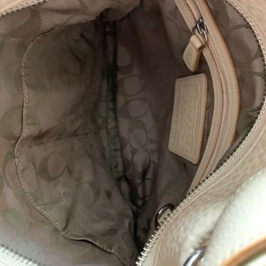 Leather Coach bag